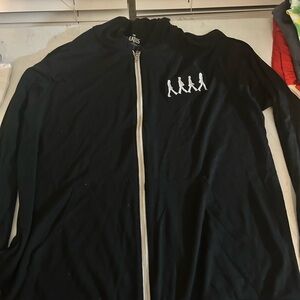 The Beatles Black Hoodie with The Beatles